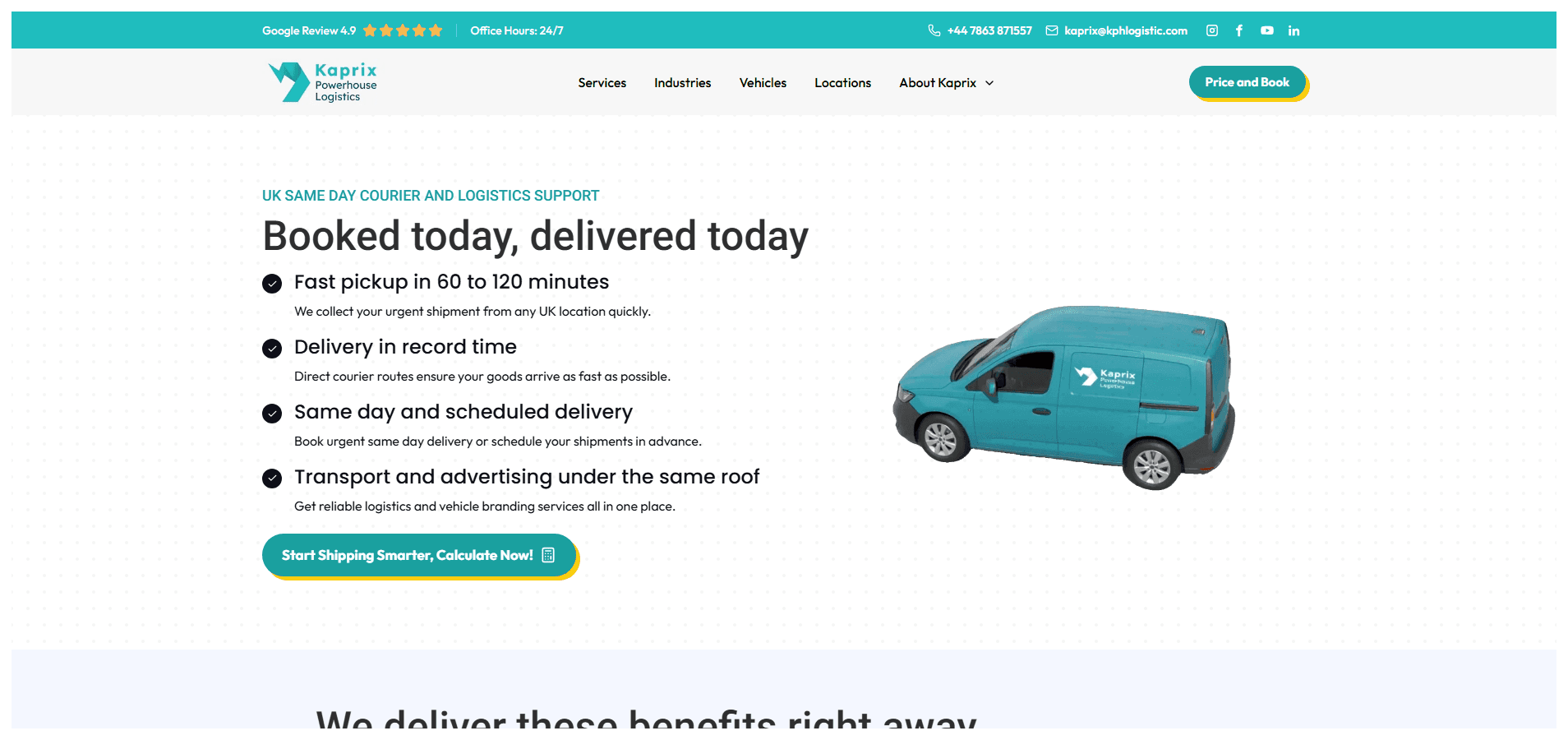 Kaprix Powerhouse Logistics